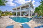 Absolutely stunning home with private heated pool just steps away from Sombrero Beach